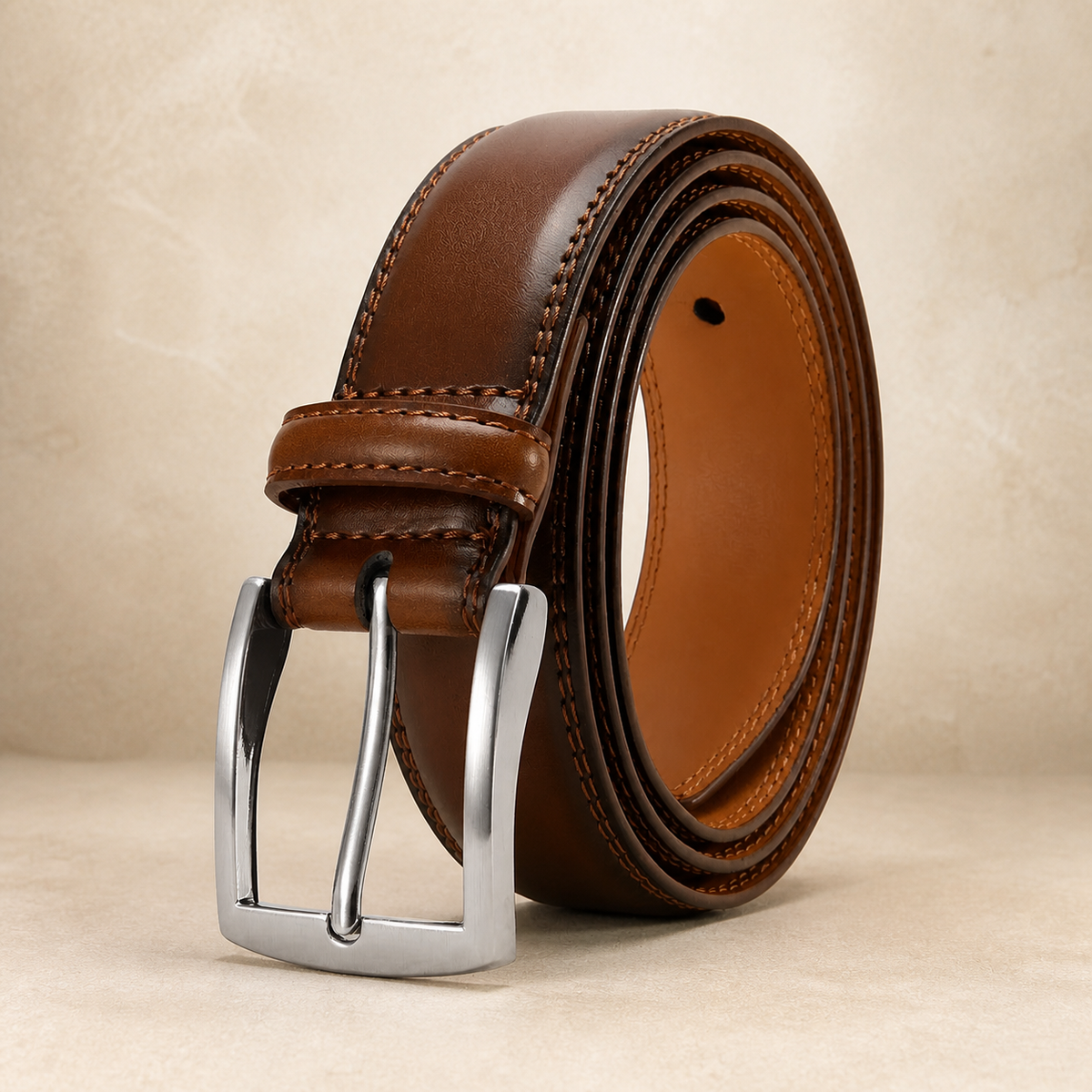 Valenric Long-Size Automatic Leather Belt — capa