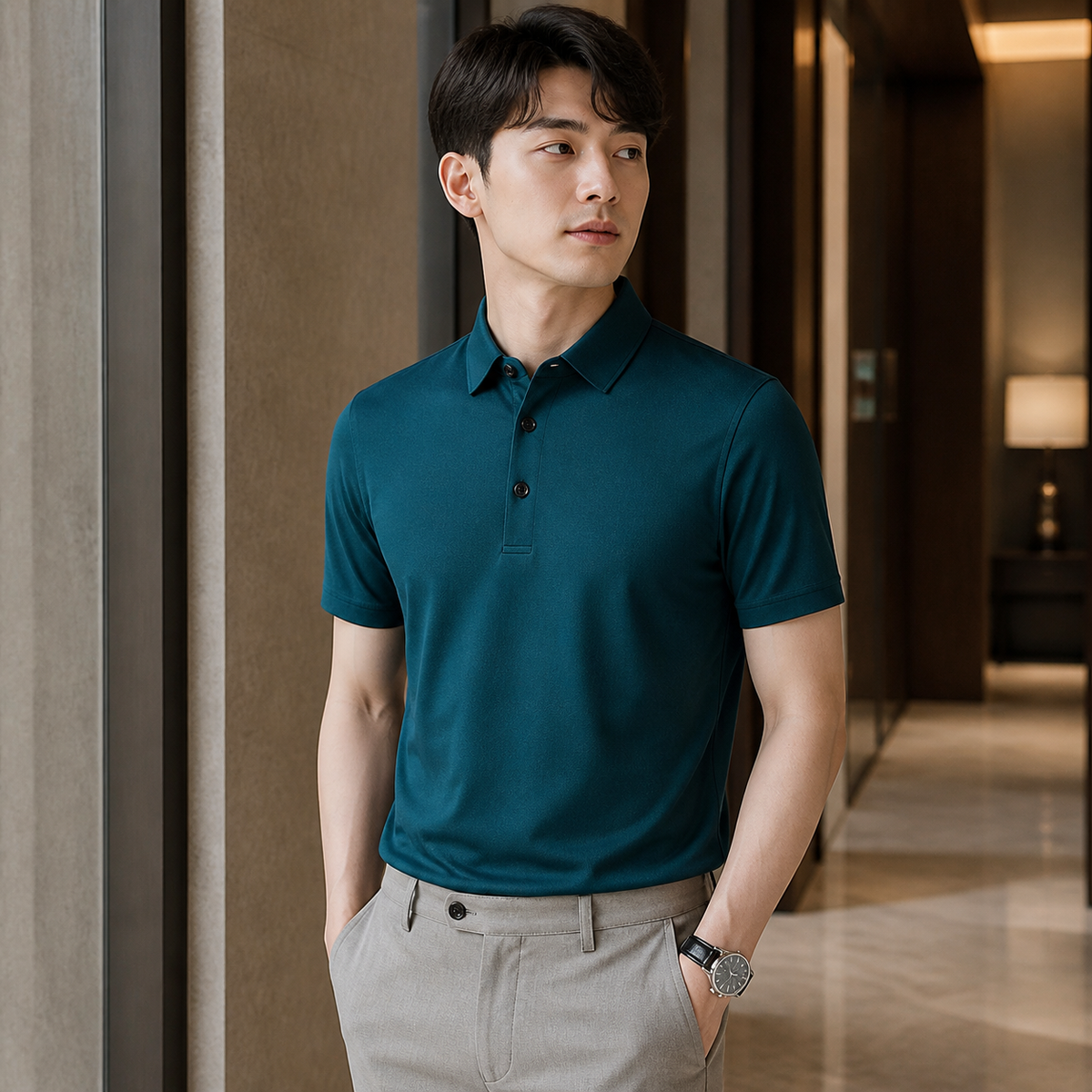 Valenric Modern Business Polo — imagem secundária