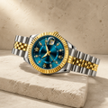 Valenric Celeste Steel Watch