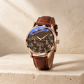 Valenric Calendar Leather Watch