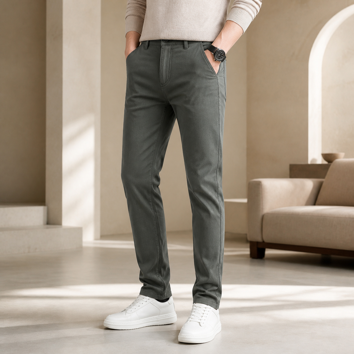 Valenric Thermal Business Trousers — imagem secundária