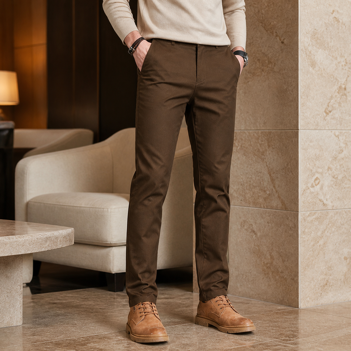 Valenric Heritage Cotton Trousers — imagem secundária