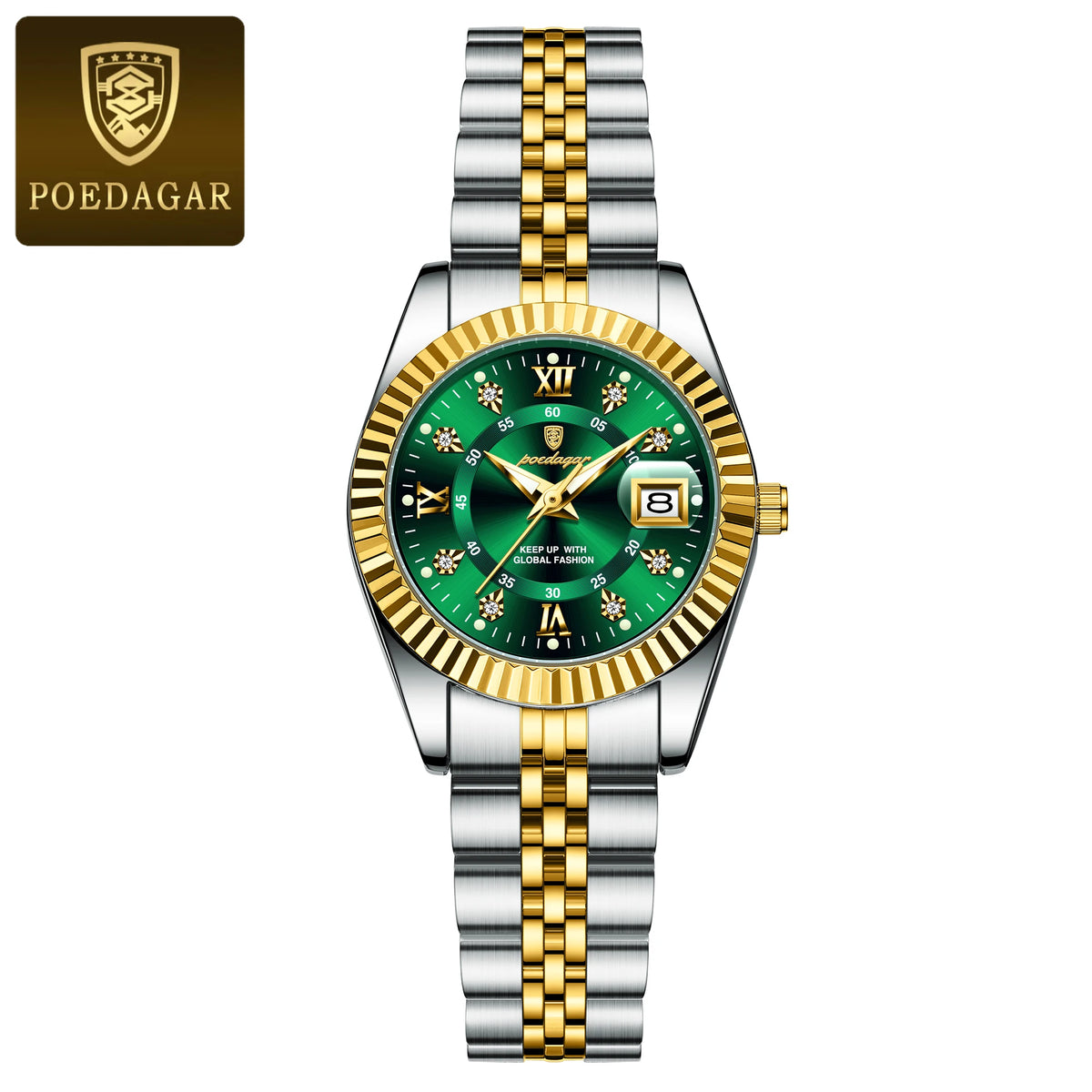 Valenric Celeste Steel Watch