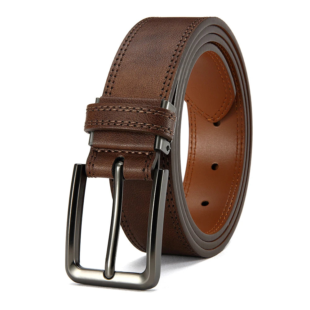 Valenric Ratchet Leather Belt