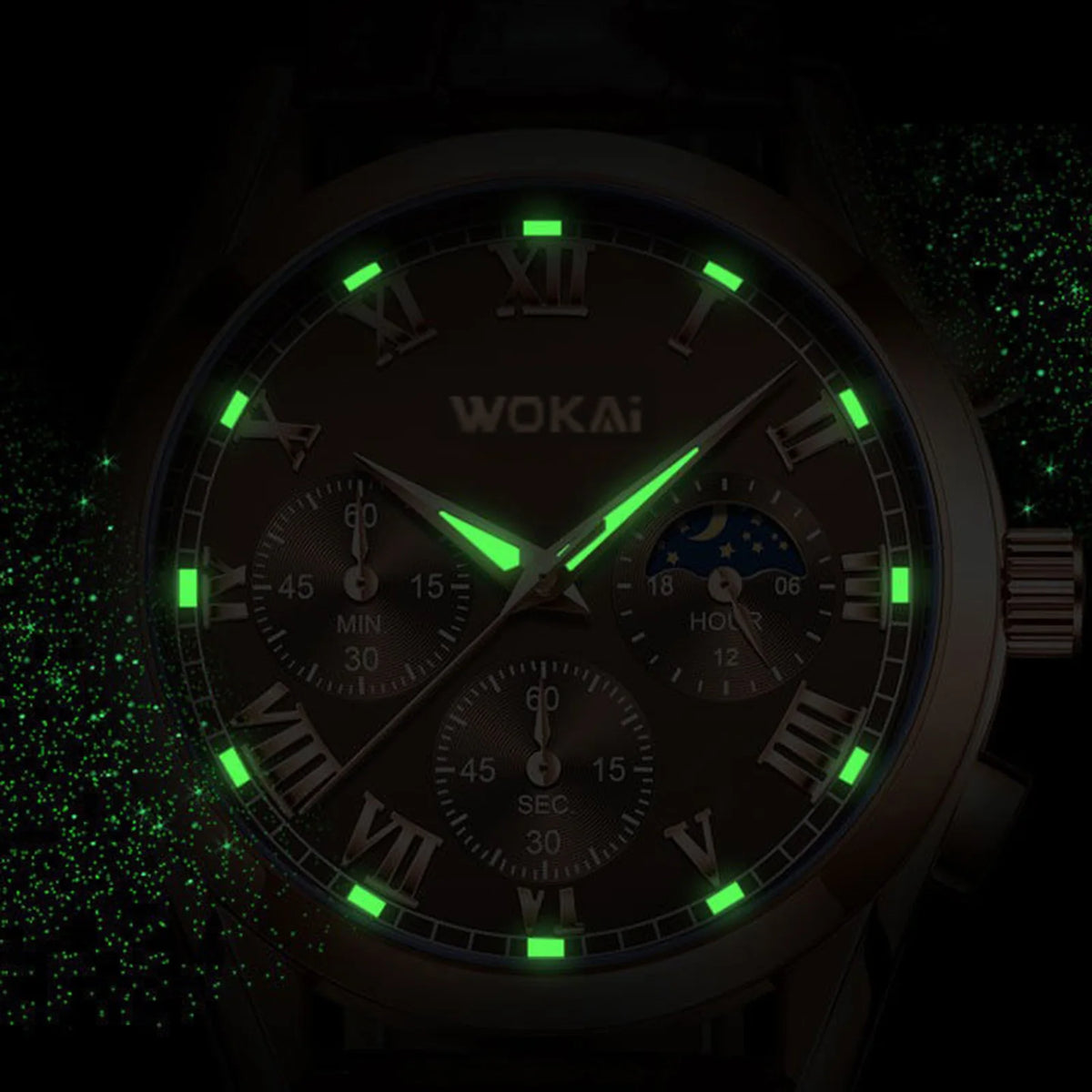 Valenric Calendar Leather Watch