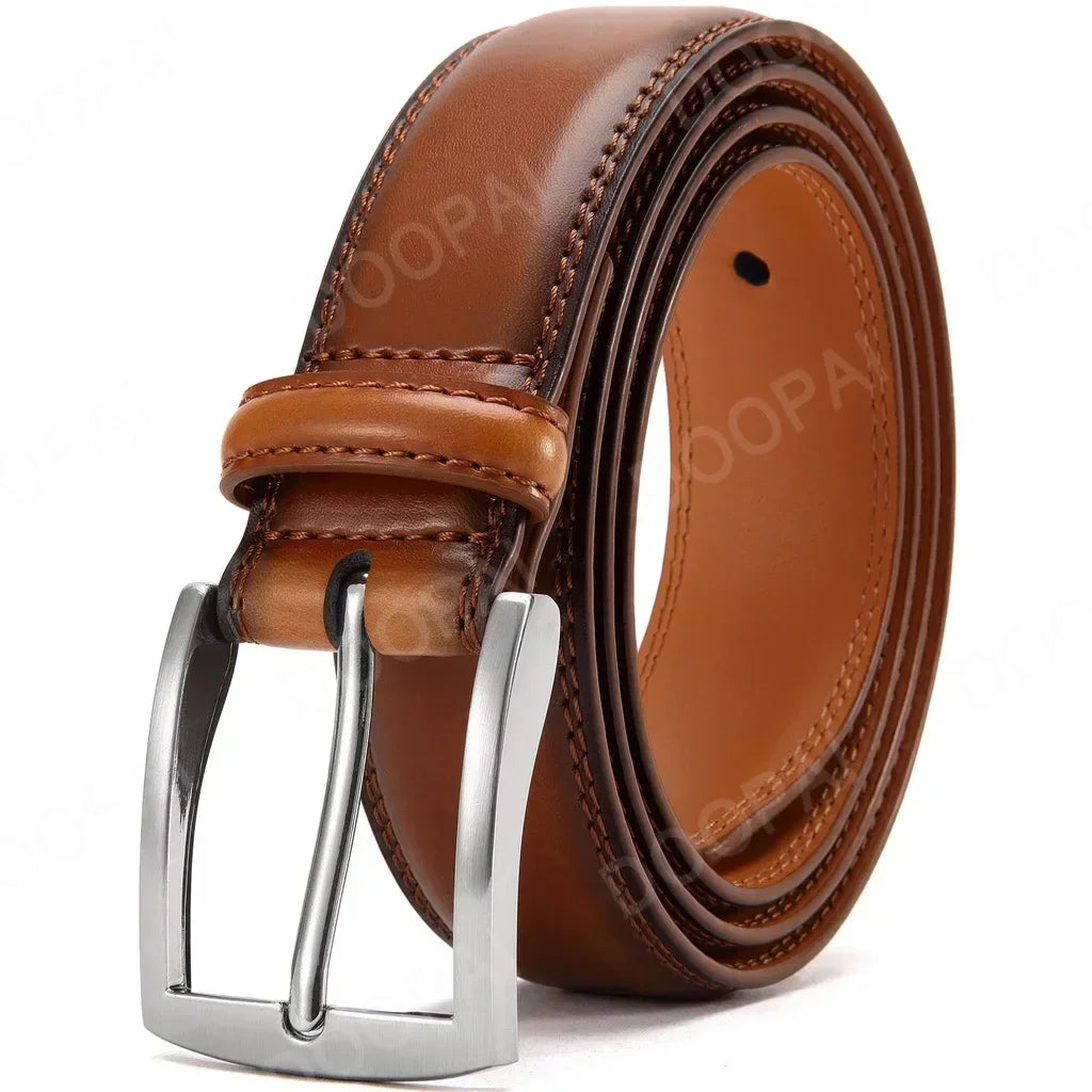 Valenric Long-Size Automatic Leather Belt
