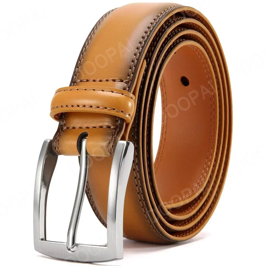 Valenric Long-Size Automatic Leather Belt