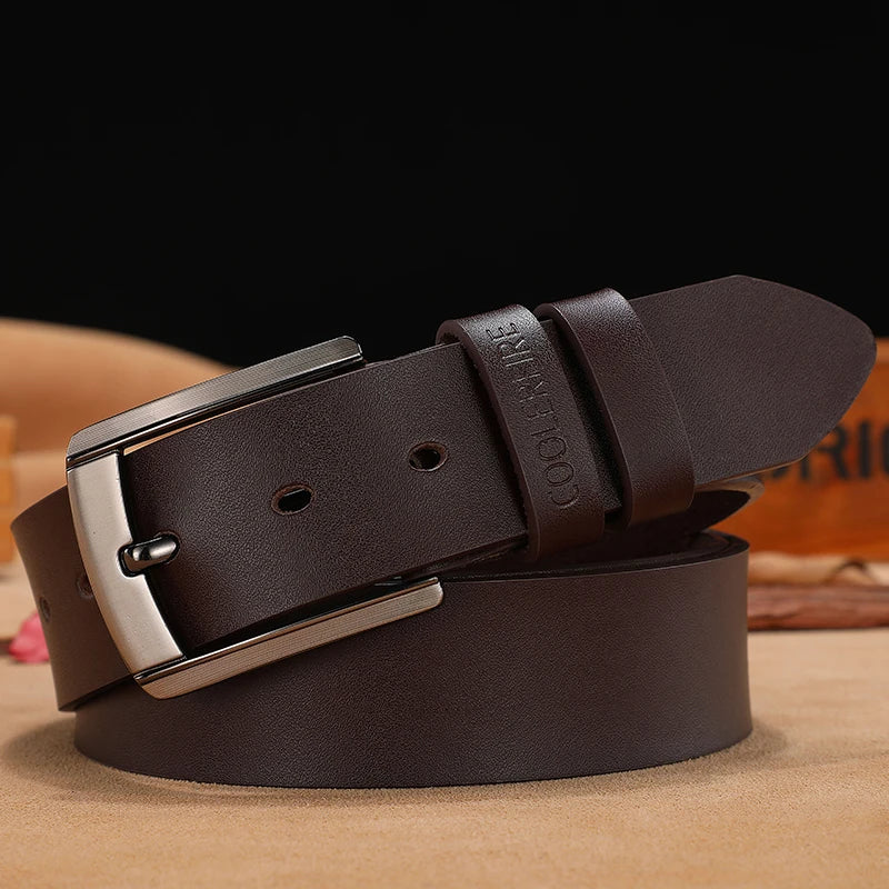 Valenric Western Cowskin Belt