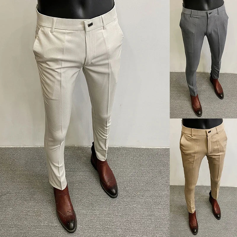 Valenric Tailored Stretch Trousers