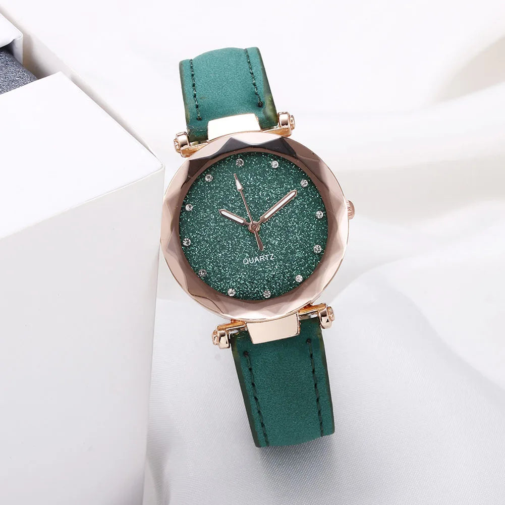 Valenric Calendar Leather Watch