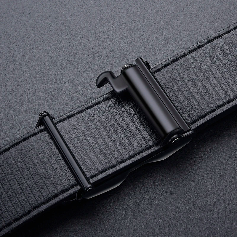 Valenric Croc-Embossed Automatic Belt