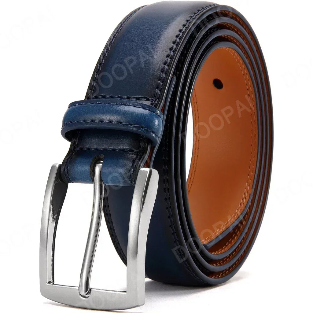 Valenric Long-Size Automatic Leather Belt