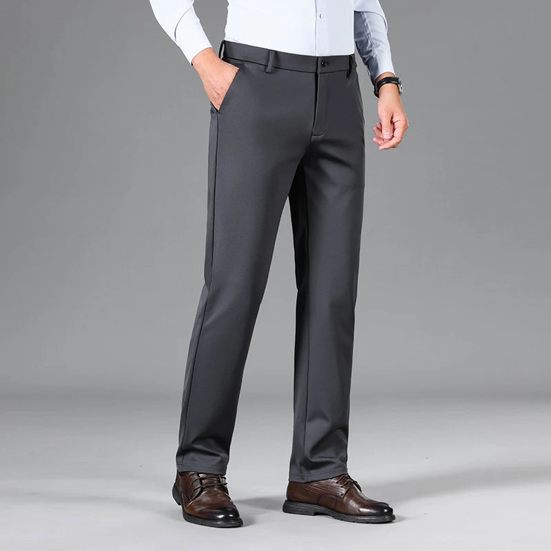 Valenric Tiger Crest Formal Trousers