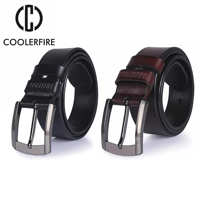 Valenric Western Cowskin Belt