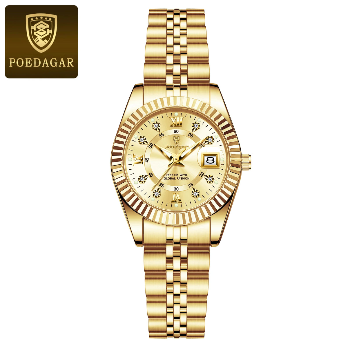 Valenric Celeste Steel Watch