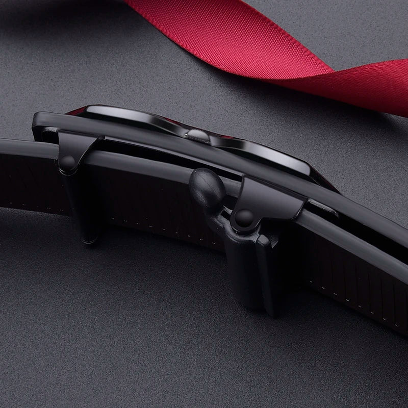Valenric Croc-Embossed Automatic Belt