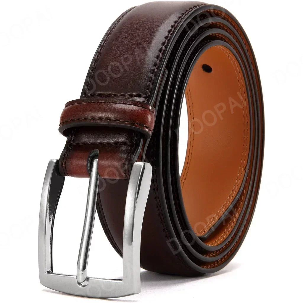 Valenric Long-Size Automatic Leather Belt