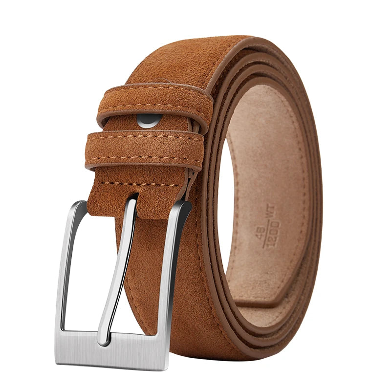 Valenric Suede Plaid Belt