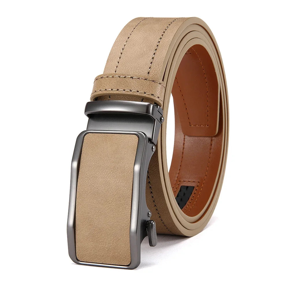 Valenric Ratchet Leather Belt