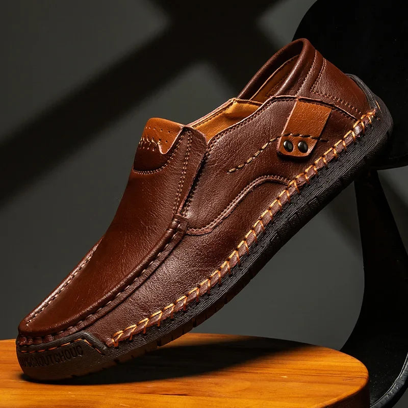 Valenric Firenze Leather Loafers