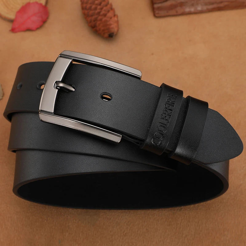 Valenric Western Cowskin Belt