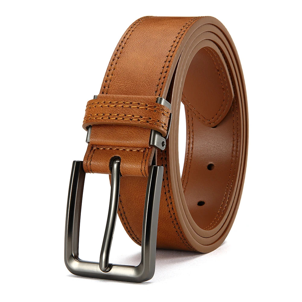 Valenric Ratchet Leather Belt