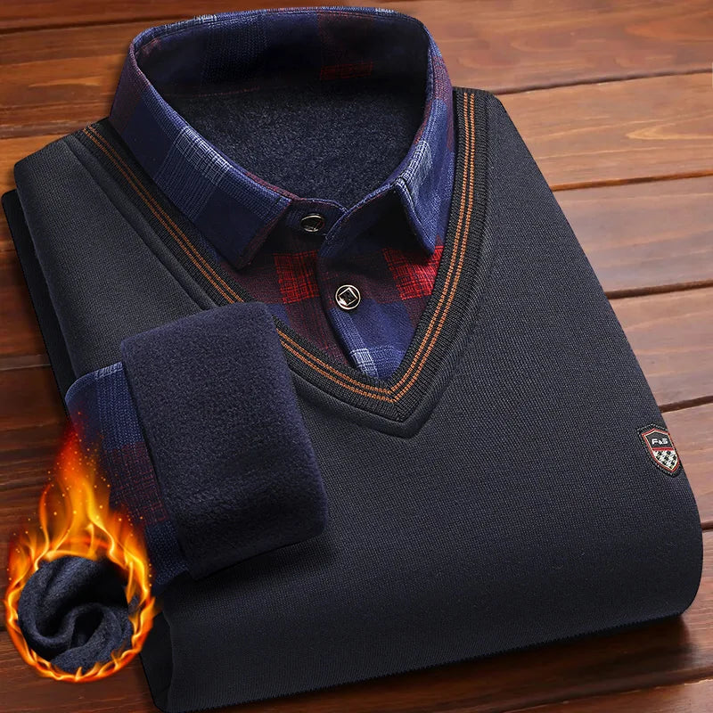 Valenric Heritage Plaid Knit Polo