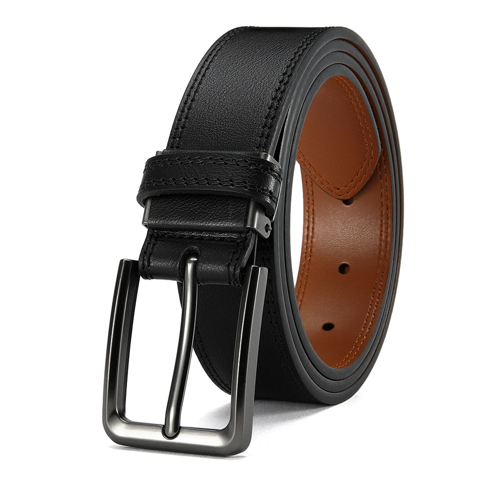 Valenric Ratchet Leather Belt