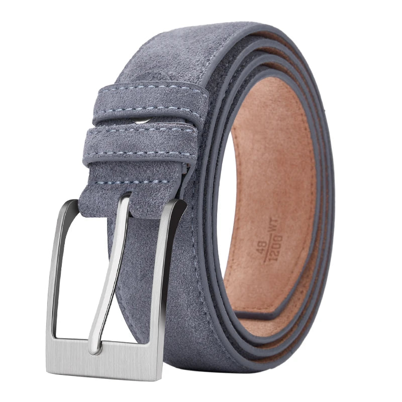 Valenric Suede Plaid Belt