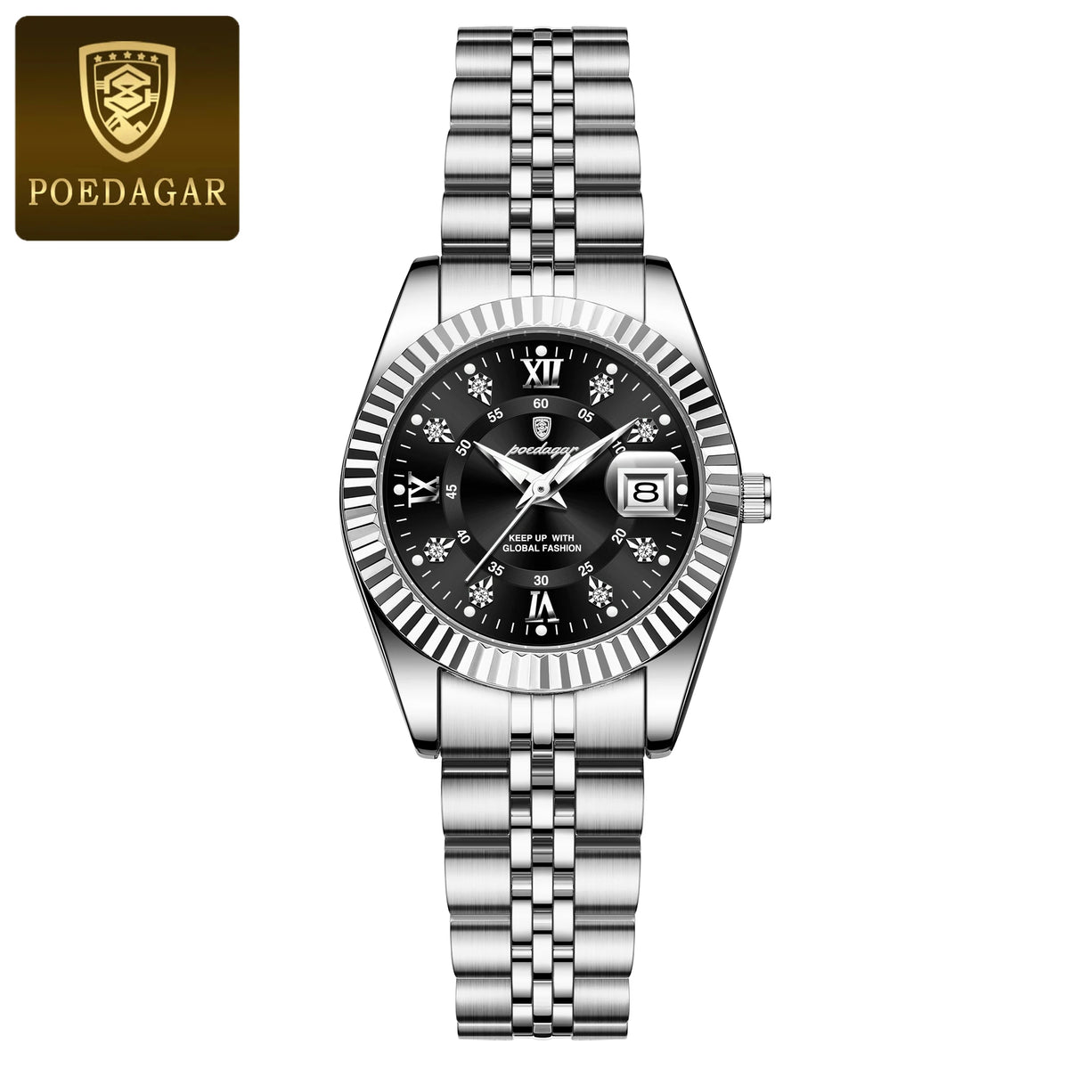 Valenric Celeste Steel Watch