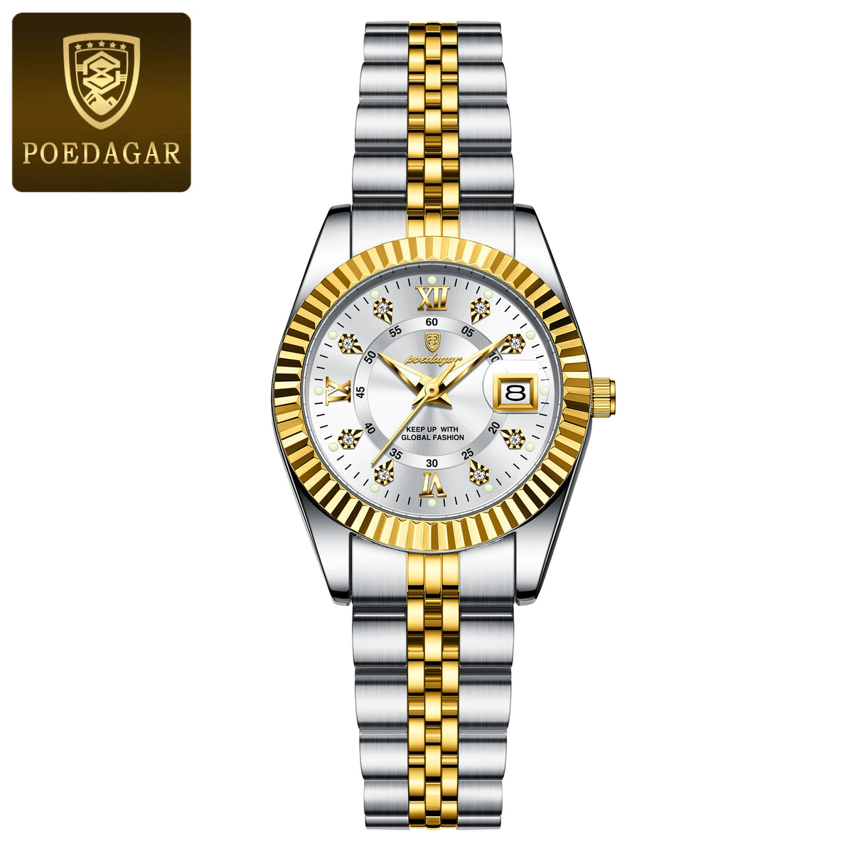 Valenric Celeste Steel Watch