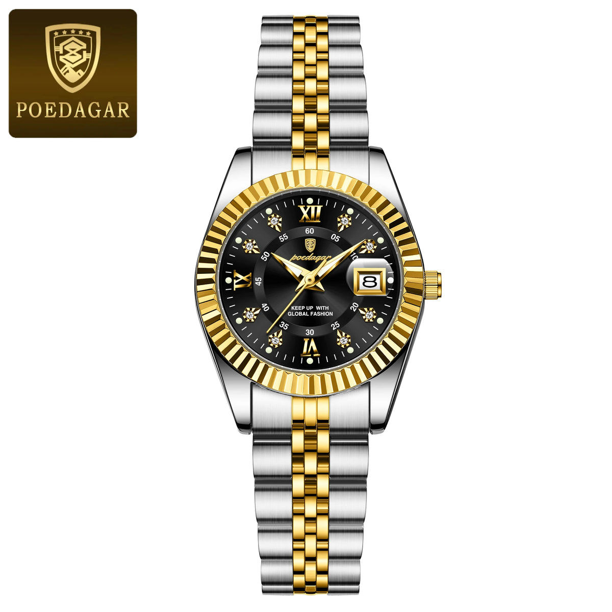 Valenric Celeste Steel Watch