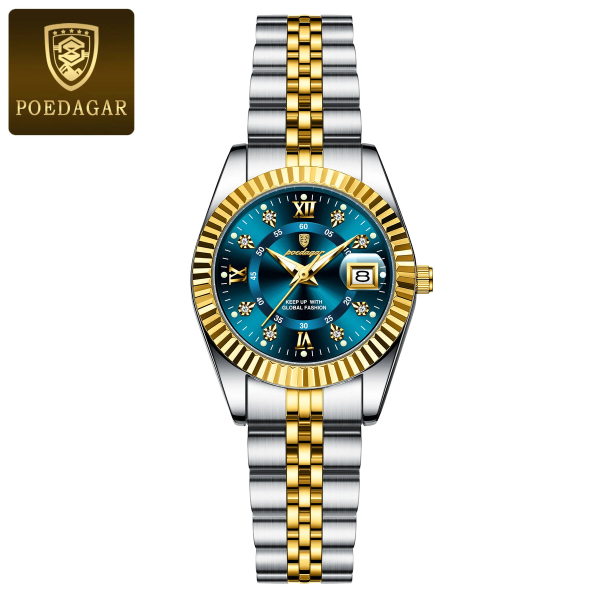 Valenric Celeste Steel Watch