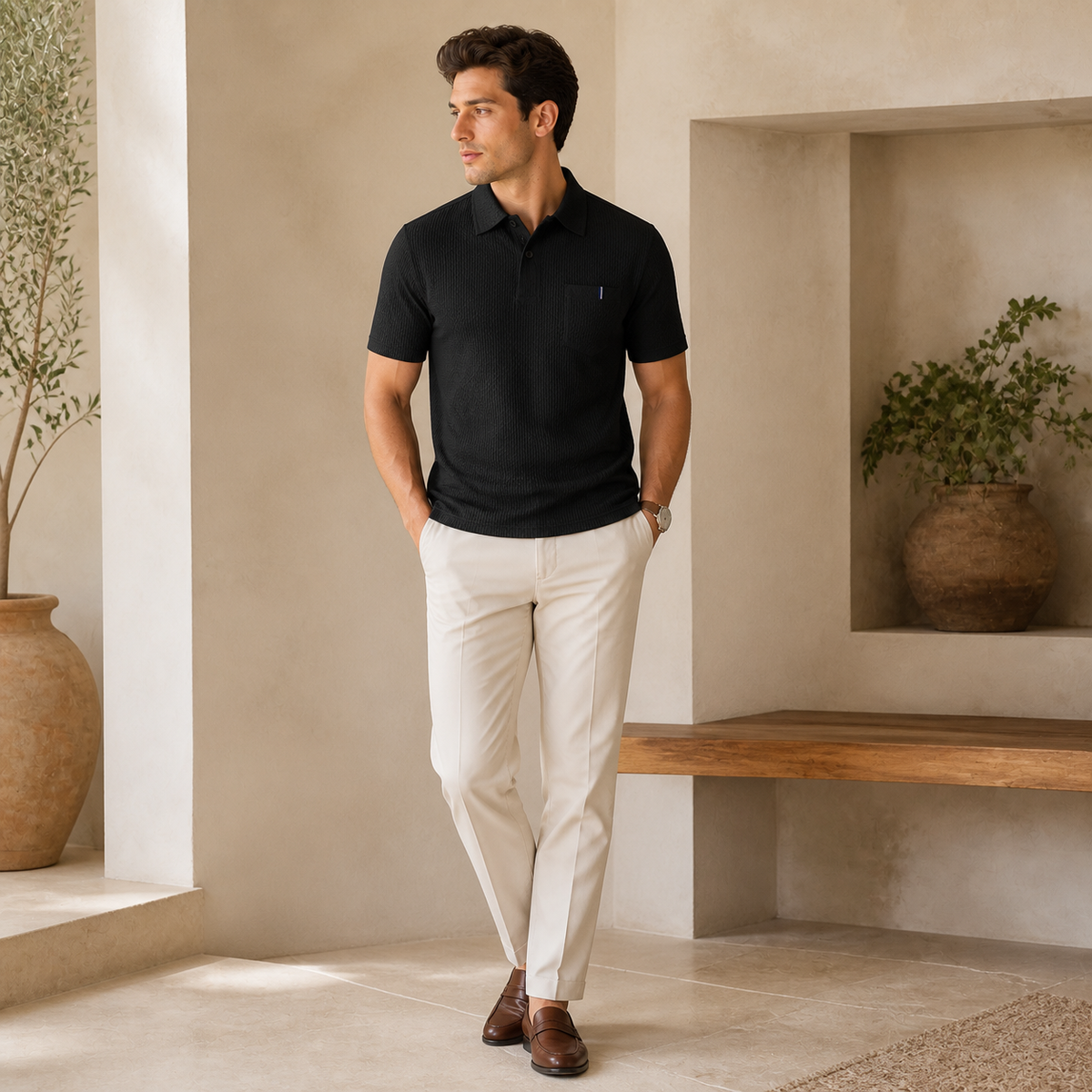 Valenric Cooling Pocket Polo — premium lifestyle