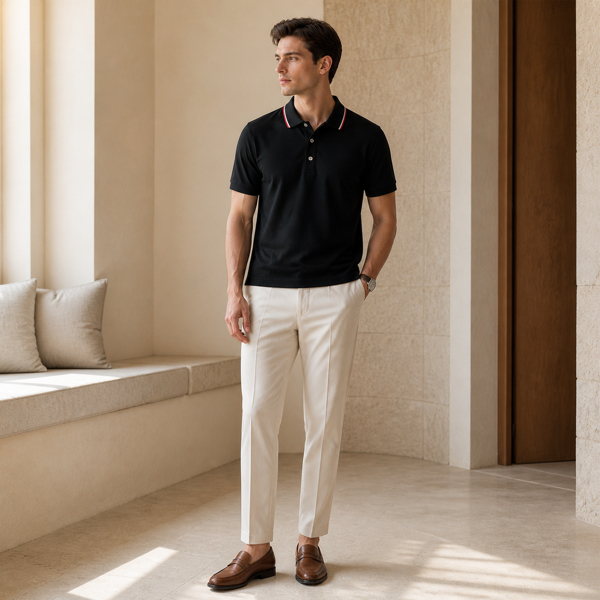 Valenric Essential Summer Polo — premium lifestyle