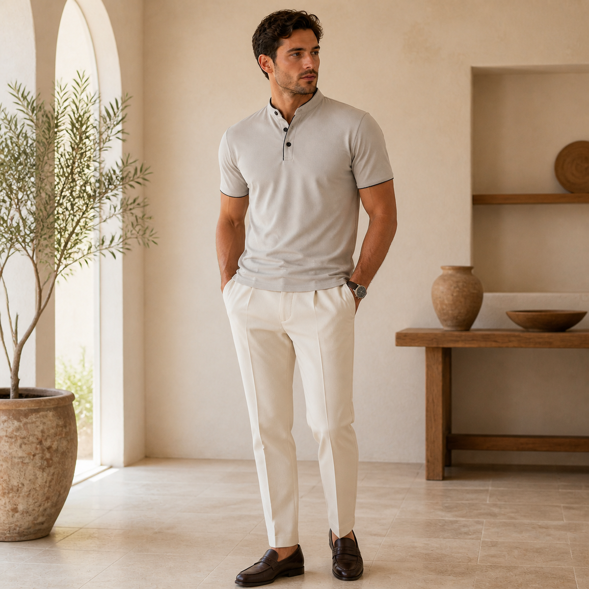 Valenric Everyday Splice Polo — premium lifestyle