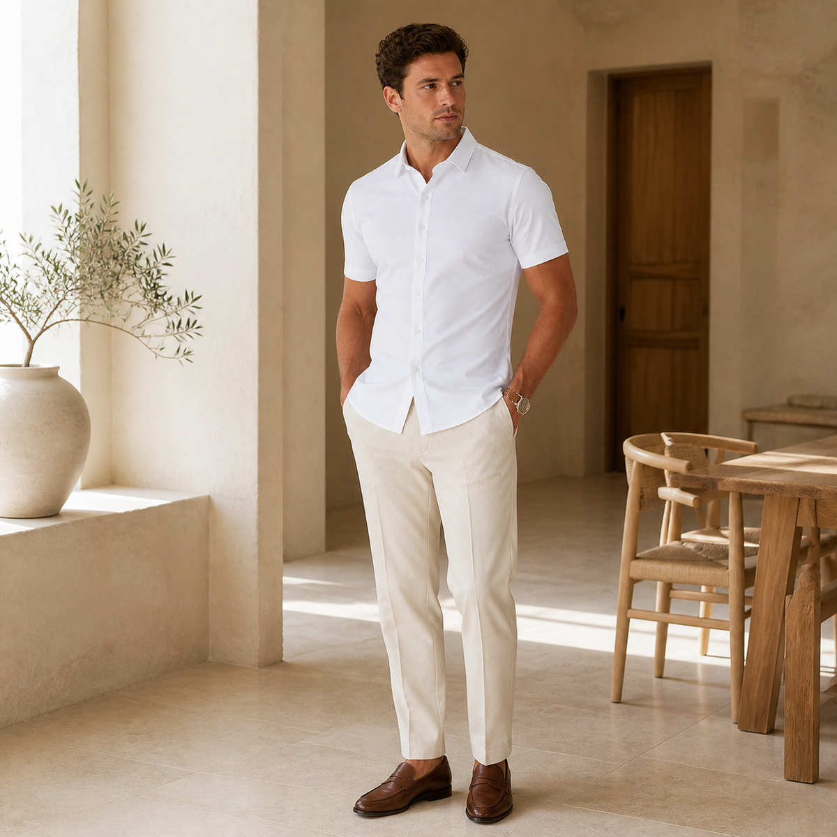 Valenric Mayfair Short-Sleeve Shirt — premium lifestyle
