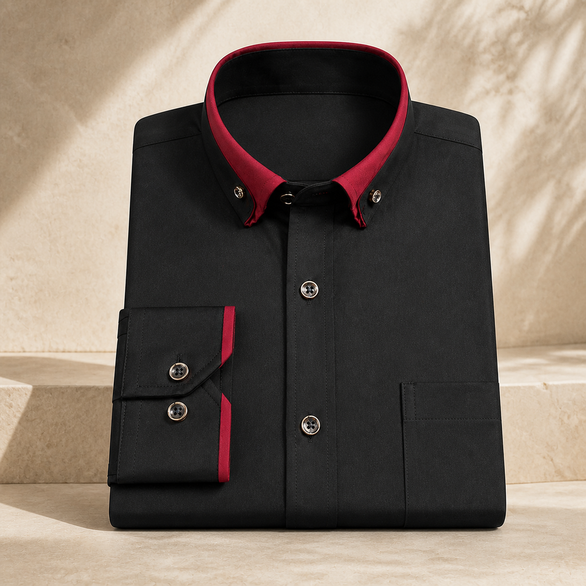 Valenric Oxford Stretch Business Shirt — benefit detail 1