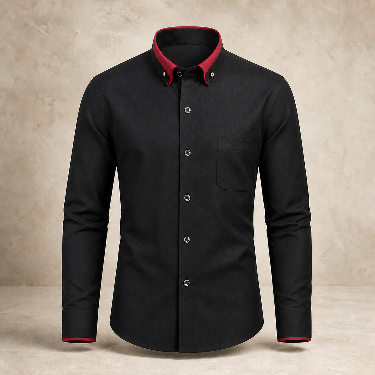 Valenric Oxford Stretch Business Shirt — capa corrigida